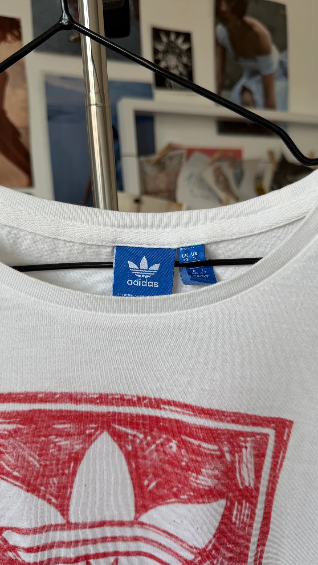 Camiseta Adidas Originals branca tamanho P – photo 3